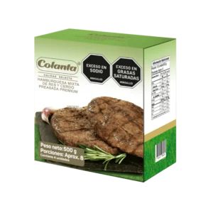 Hamburguesa Premium Preasada Colanta X 500 g