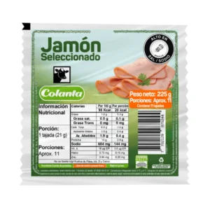 Jamón Seleccionado Colanta Tajado X 225 g