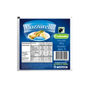 Queso Tipo Mozzarella Colanta Tajado X 500 g