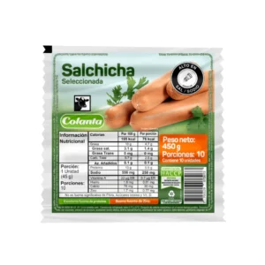 Salchicha Seleccionada Colanta X 450 g