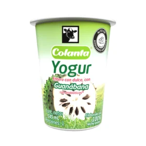 Yogur Entero Guanábana Vaso X 190 ml