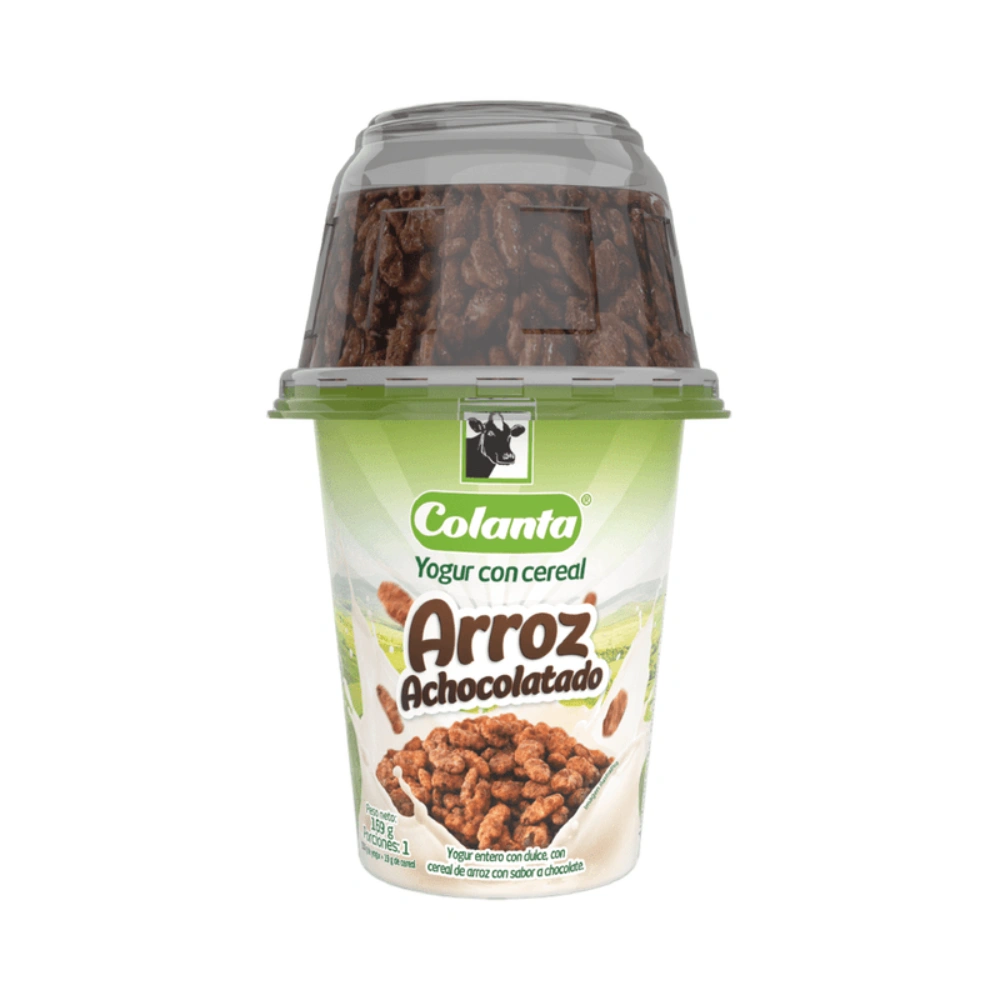 Yogur Con Arroz Achocolatado Colanta X 169 g